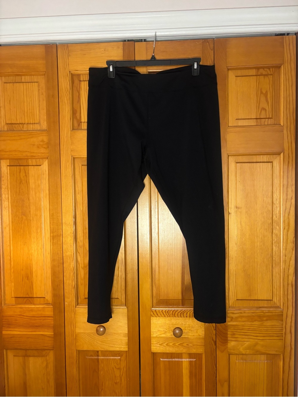 Zella Black High-Rise Ponte Leggings